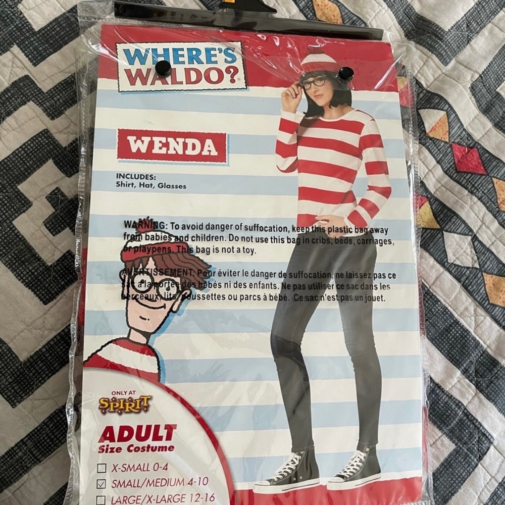 Where’s Waldo Costume - Wenda